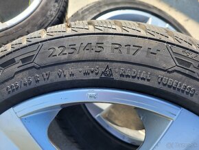 225/45 r17 zimná sada kolies - 4