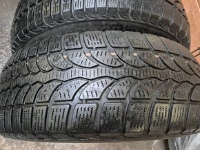 245/65 r17 zimné 4 ks BRIDGESTONE dezén 5,4 - 4,9 mm DOT2019 - 4