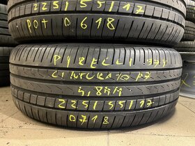 R17 225/55 Pirelli Cinturato P7 97Y  3x5MM DOT0618 - 4