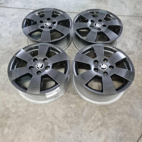 Originál ŠKODA DEIMOS disky 5x112 R15 ET47 - 4