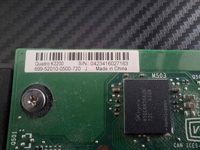 Graficka karta Nvidia Quadro K2200, pamäť 4GB, rozhranie PCI - 4