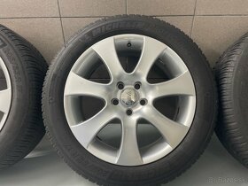 Disky  DBV 7 J x 17 H2 + pneumatiky 205/55 R17 zimné - 4