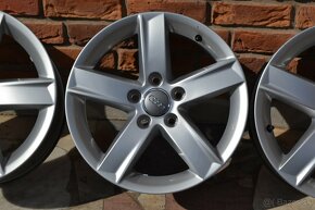 5x112 R16 Hlinikove disky Original Audi - 4