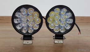 LED SVETLA OKRUHLE - 2ks - 42W 

 - 4