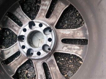 4ks alu disky orig. Mercedes Benz 5x112 R17 - 4