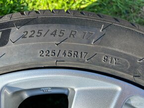 5x112 r17 , 225/45 17 , letné pneu Michelin - 4