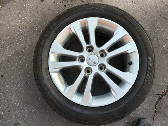 16" Kia Ceed alu disky 5x114,3 Nexen 205/55 r16 letné - 4