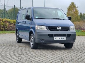 Predám dodávku Volkswagen Transporter T5 1,9tdi 5 miestne - 4