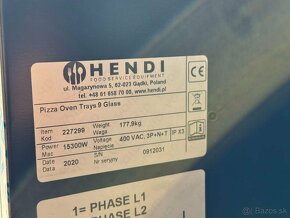 Pizza pec HENDI 1500X1314X413mm - 4