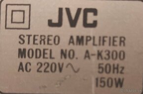 Predám vintage zosilovač JVC A-K300 - 4