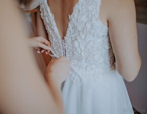 Svadobné šaty 100€ - 4