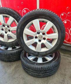 Letní Kola 5x110 Astra Vectra Zafira Signum 215/55R16 - 4