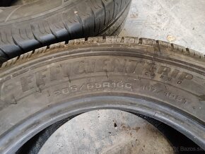 Predám letné pneumatiky Goodyear 205/65 R16 C dodávka - 4