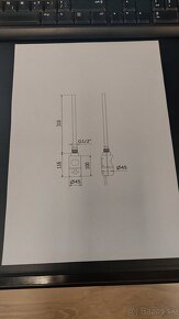 Elektrický radiátor do kúpeľne Mexen Hades 800 x 500 mm - 4