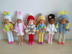 Rôzne šaty pre bábiky barbie Kelly CHELSEA ken e - 4