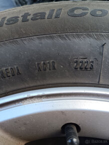 Hliníkové disky KIA r16, zimné pneumatiky 215/70r16 - 4