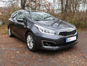 Kia Ceed SW, r. 2016, šedá met., navi, panorama - TOP PONUKA - 4