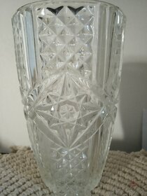 Kryštálová váza Bohemia krystal, 20cm, bez poškodeni - 4
