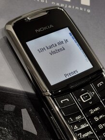 NOKIA 8800 SILVER -- TOP STAV AKO NOVÝ -- BEZ ŠKRABANCA - 4