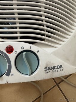 Teplovzdušný ventilátor 2x - 4