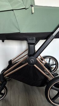 Cybex priam rose gold 4.0/leaf green v záruke - 4