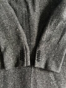 Corneliani luxusný talianský pánsky kabát 56 (L/ menšie XL) - 4
