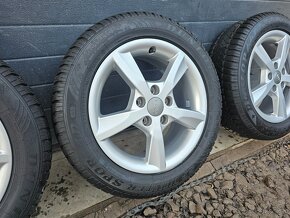 Zánovná Zimná Sada AUDI A3 5x112+Dunlop 205/55 R16 - 4