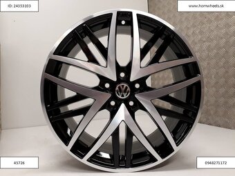 Vw Golf, Touran, Sharan alu disky 5x112 R19 ET52 1237 - 4