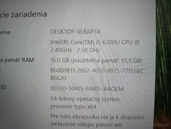 Lenovo Thinkpad T460,Intel core i5 ,16gb ram ,podsvietená kl - 4