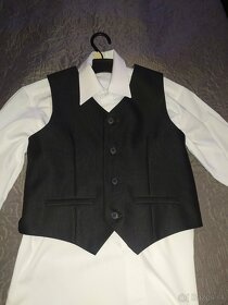 chlapčenský oblek a košeľa - 4
