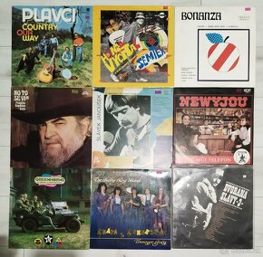 CZ/SK LP platne COUNTRY/FOLK - 4