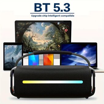 Nový bluetooth reproduktor výkon až 40W s RBG efekty. - 4