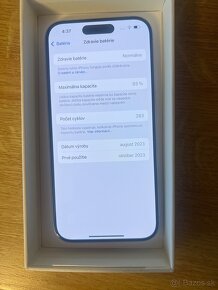 Apple iPhone 15 Pro White Titanium 256GB - 4