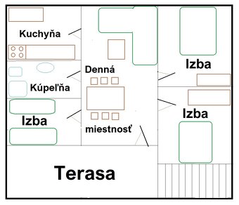 APARTMAN CHORVATSKO VIR DOVOLENKA UBYTOVANIE - 4