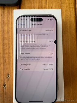 Predám iPhone 15 pro 512gb - 4