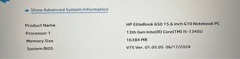 Notebook HP EliteBook 650 G10 NOVY - 4