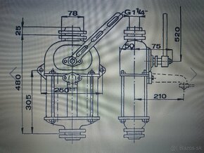 Predám ručné čerpadlo na vodu pumpa Lila 75 - 4