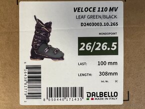 Lyziarky Dalbello Veloce 110 MV vel. 26/26.5 - 4