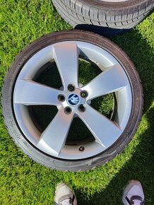 Hlinikove disky 17" original Skoda 7J X17 H2 ET41 - 4