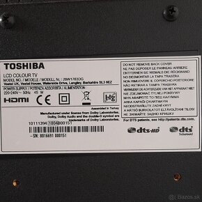 Televízor TOSHIBA - 4