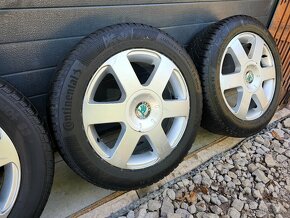 ŠKODA VEGA 5x112+Zimné Pneu 205/55 R16 - 4