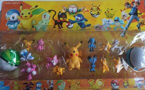 Pokémon Pikachu sada s postavičky a pokéballmi - 4