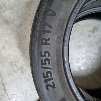 Letné pneumatiky 215/55 R17 CONTINENTAL DOT0720 - 4