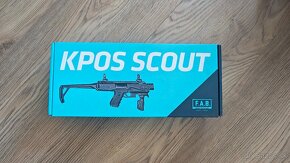 Konverzia pre Glock 17/19 FAB KPOS Scout čierna - 4