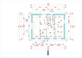 4 izbový rodinný dom , pozemok 600 m2, Malý Lapáš, Nitra - 4