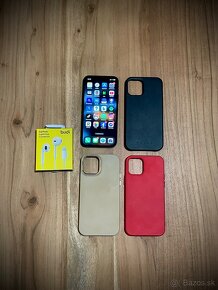 Iphone 12 čierny 100% batéria, nový displej. - 4