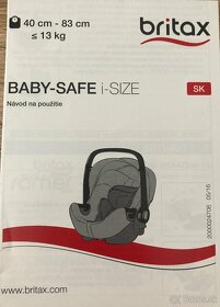 Trojkombinácia - BRITAX GO BIG Grey - TOP STAV - 4