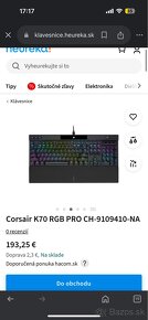 Corsair K70 RGB PRO herná klávesnica - 4