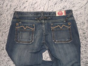 Trojštvrťové nohavice URBAN JEANS M - 4