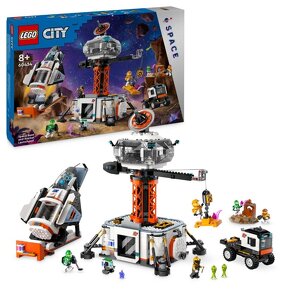 LEGO-Vesmírna základňa a rampa pre raketu, NOVÉ, NEROZBALENÉ - 4